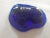 Contemporary Blenko Cobalt Blue Art Glass Sleeping Dog Figurine For Sale In Dallas - Image 6 of 6