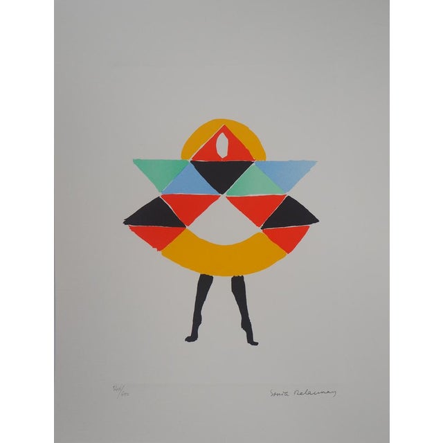 After Sonia Delaunay, Carnival, Lithograph For Sale - Image 6 of 6