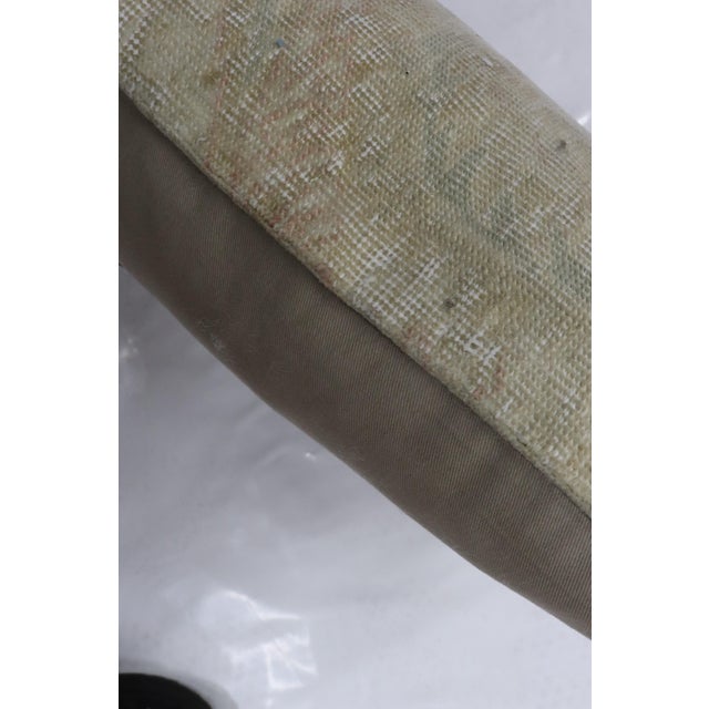 Turkish Bolster Rug Pillow For Sale - Image 4 of 5