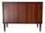 Viby J Rosewood Sliding Door Credenza Sideboard Danish Control Mid-Century Modern 1960s For Sale