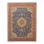 Antique Persian Tabriz Wool 10x13 Navy & Rust Handmade Area Rug #1143896 For Sale