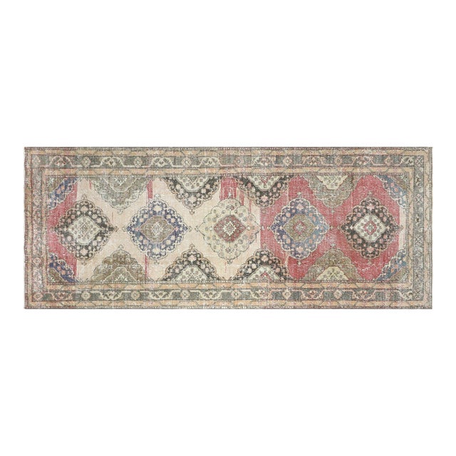 1960s Turkish Oushak Rug For Sale