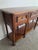 Hekman Furniture 1950s Herman Couch Console Table Solid Oak Three Drawers No Mirror For Sale - Image 4 of 8