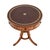 Early 20th Century Antique Regency Leather Top Drum Table, 1900s For Sale - Image 5 of 11