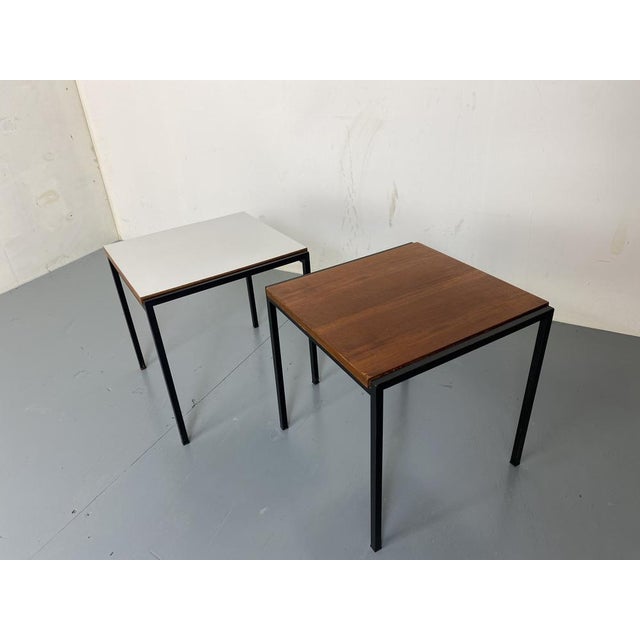 Mid-Century Modernist Side Tables from Pastoe, 1950s, Set of 2 For Sale - Image 18 of 18