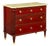 Swedish Gustavian Style Antique Mahogany Chest of Drawers Commode For Sale