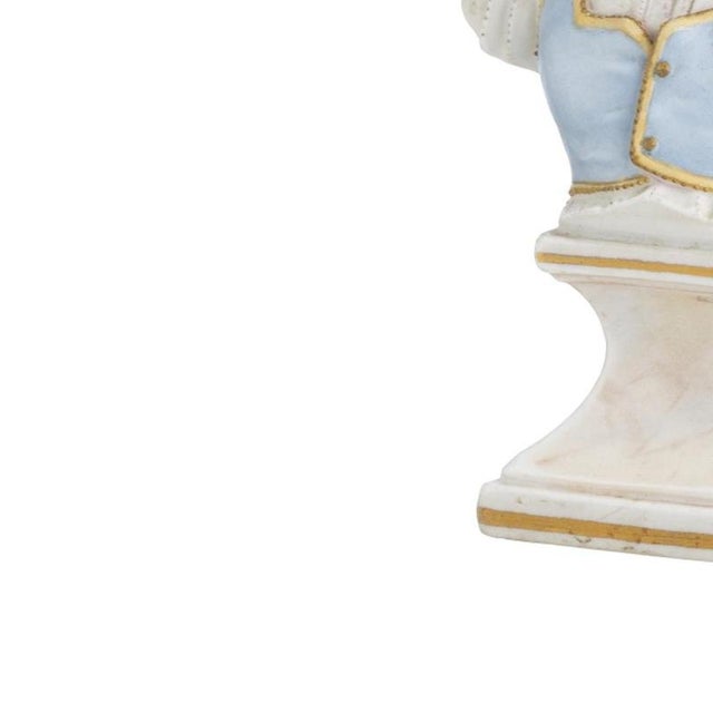 19th Century Porcelain Female Bust For Sale - Image 3 of 6