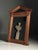 Wood Neoclassical Mirror in Copper-Colored For Sale - Image 7 of 18