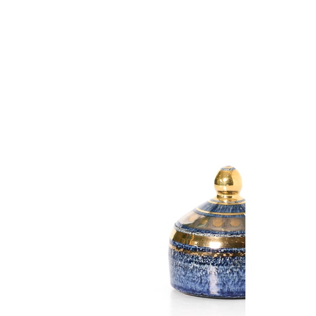 Mid-Century Modern 1970s Blue Georges Pelletier Box For Sale - Image 3 of 3