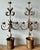 Metal Vintage Boho Gilt Tipped Candelabras - A Pair For Sale - Image 7 of 7