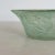Green Antique Consolidated Glass in Green Wash With Olive Branch Design Bowl For Sale - Image 8 of 10