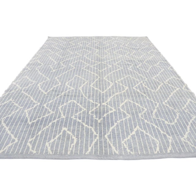 Tribal Contemporary Moroccan Style Rug, 08'00 X 10'07 For Sale - Image 3 of 9