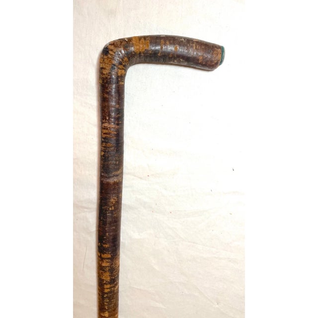 This antique walking stick cane from the 19th century is a unique addition to your collection. Handmade and crafted with...