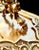 Glass Late 19th Century Gilt Brass Etched Crystal Centerpiece For Sale - Image 7 of 12
