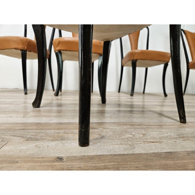 Vintage Italian Chairs attributed to Vittorio Dassi for Dassi Mobili Moderni, 1950, Set of 6 For Sale - Image 15 of 18