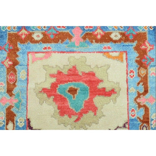 1960s Vintage Turkish Handknotted Runner Rug - 36"x96" For Sale - Image 9 of 12