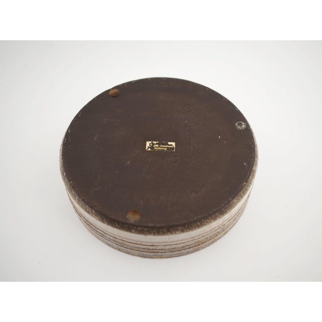 Danish Ceramic Platter, 1960s For Sale - Image 4 of 5