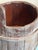 Late 19th Century Primitive Staved Wood Bucket in Original Blue Wash For Sale In Boston - Image 6 of 13