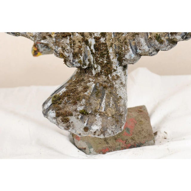 Mid 20th Century French Bird Garden Statue For Sale - Image 10 of 11