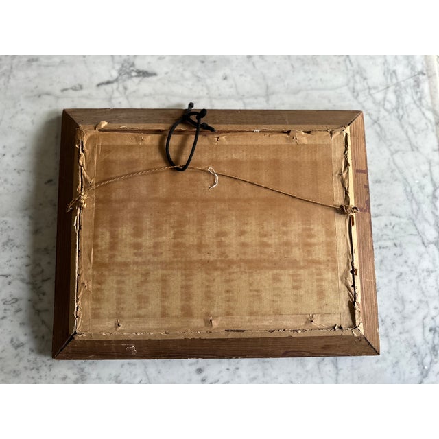 Campana, a Street in Nice, 1920s, Watercolor & Glass & Wood & Paper, Framed For Sale - Image 12 of 15