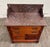 Late 19th Century Antique Victorian Eastlake Marble Top Walnut Chest Nightstand Washstand Commode For Sale - Image 5 of 8