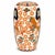 Orange Antique Japanese Imari Porcelain Vase, Meiji/Taishō Era, Circa 1900 For Sale - Image 8 of 9