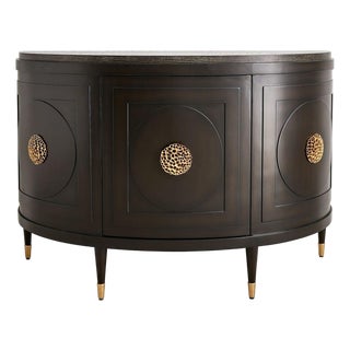 Newly Made Paris 48 Inch Console Cabinet - Espresso For Sale