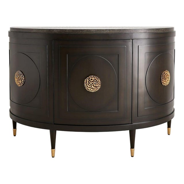 Newly Made Paris 48 Inch Console Cabinet - Espresso For Sale