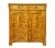Wood Antique Swedish Tiger Birch Buffet, 1870 For Sale - Image 7 of 11