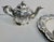 Asian Indonesian 800 Silver Tea Set - Set of 5 Pieces For Sale - Image 3 of 18
