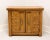 A Mid 20th Century Brutalist style flip top server by Broyhill Premier. Oak with slightly distressed finish, oak veneers,...