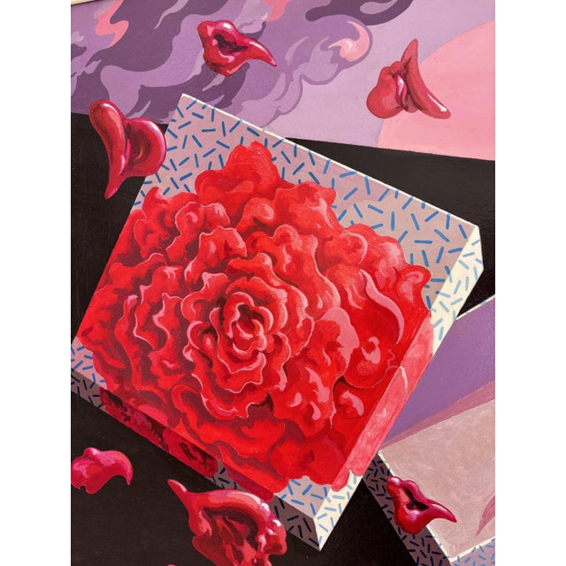 Leo Giampaolo, the Box of Dreams, 2012, Oil and Acrylic on Canvas For Sale - Image 6 of 11