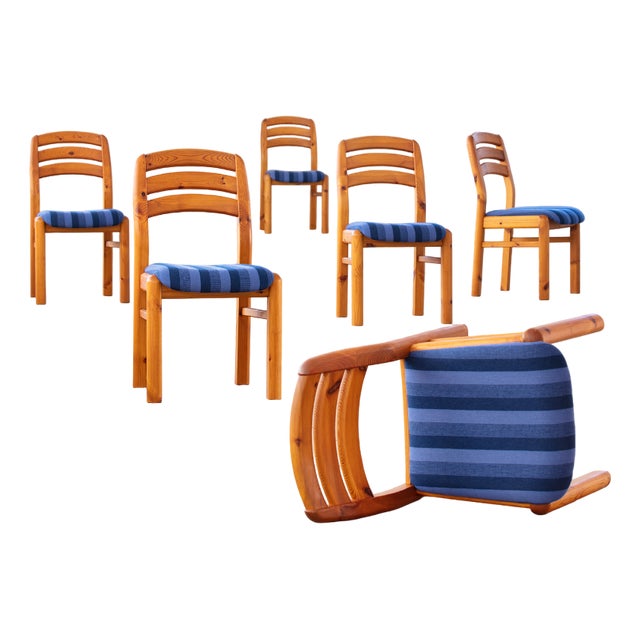 Vintage Dining Chairs, 2000s, Set of 6 For Sale