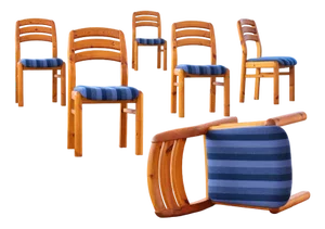Vintage Dining Chairs, 2000s, Set of 6