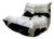 Togo Lounge Chair in Two-Tone Cowhide Leather by Michel Ducaroy for Ligne Roset, 1970 For Sale