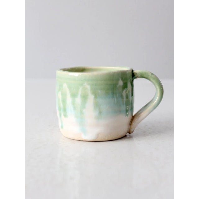 Vintage Studio Pottery Mug For Sale - Image 4 of 12