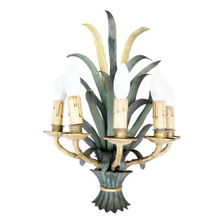 Hollywood Regency Wall Light, 1890s For Sale