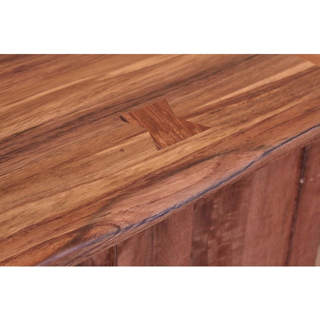 Brown Granville Parota Kitchen Island For Sale - Image 8 of 11