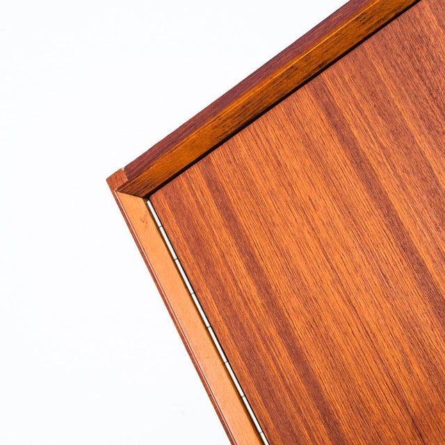Mid-Century Scandinavian Four-Door Wardrobe in Teak, France, 1960s For Sale - Image 11 of 18