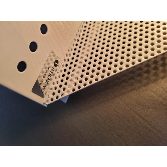 Metal Palm Wall Lights in White Glass and Metal from Stilnovo, 1960s, Set of 2 For Sale - Image 7 of 15