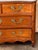 18th Century French Louis XV Walnut Serpentine Commode With Rococo Brasses For Sale - Image 4 of 14
