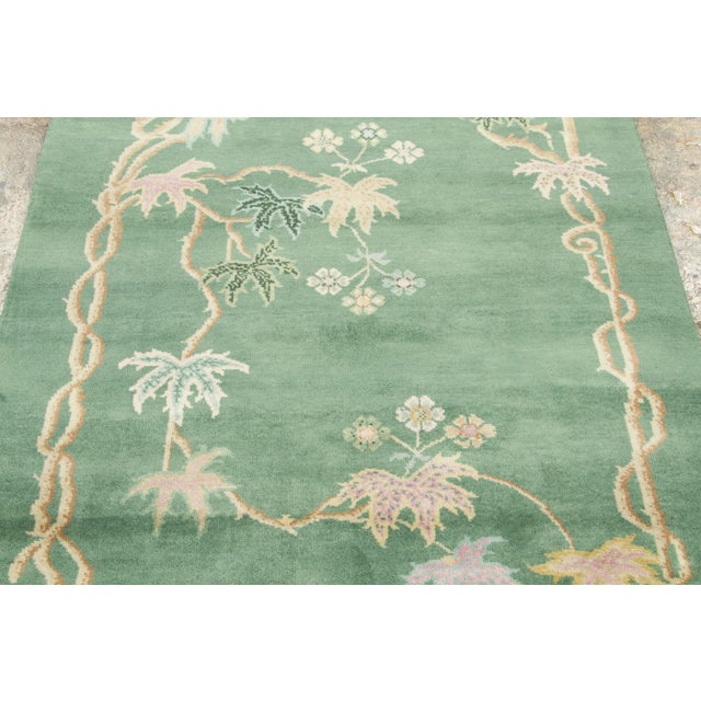 Rug & Kilim Contemporary Chinese Deco Style Wool Rug by Rug & Kilim, India For Sale - Image 4 of 9
