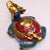 Late 20th Century Late 20th Century Gilt Bronze Cloisonné Enamel Dragon-Turtle Figure With Coin Motif For Sale - Image 5 of 9
