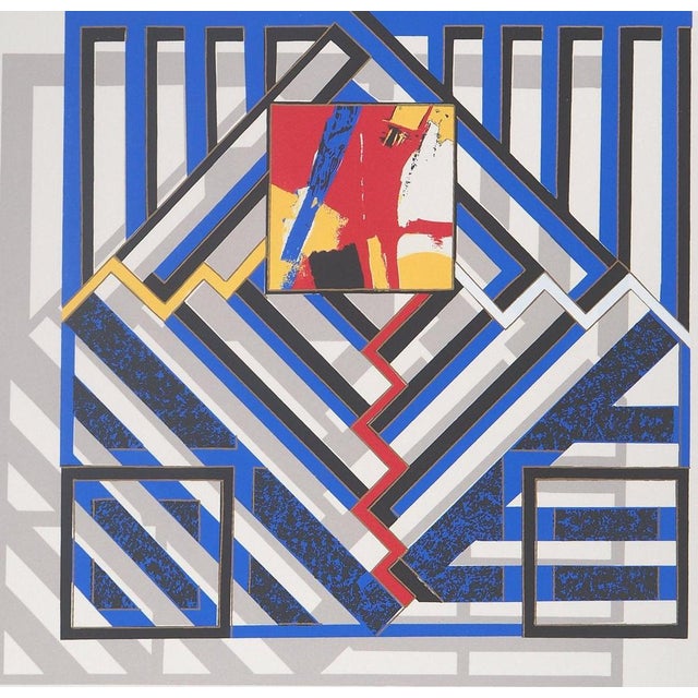 Oscari Nivese, Jeu d'optique, Screen Print For Sale - Image 8 of 8