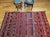 Red Vintage Moroccan Kilim Tribal Rug, Handwoven Wool, Red & Blue Stripes, 5' X 8' For Sale - Image 8 of 18