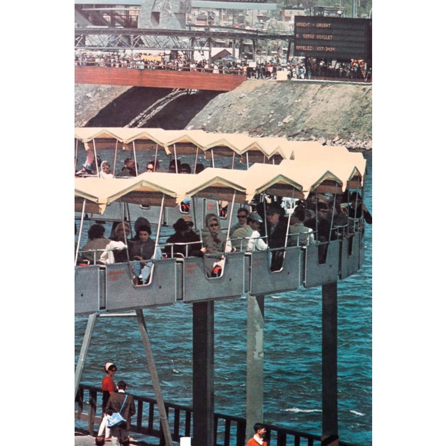 Mid-Century Modern 1967 Montreal Vintage Poster, Expo 67, Ussr Pavillion For Sale - Image 3 of 4