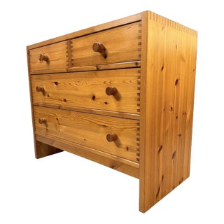 Swedish Pine Chest of Drawers For Sale