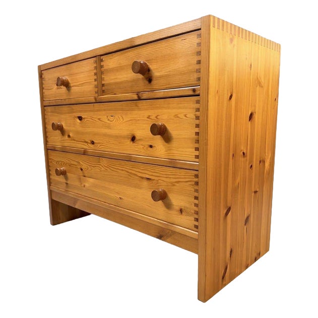 Swedish Pine Chest of Drawers For Sale