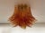 Murano Ceiling Lamp, 32 Amber Felci Glasses For Sale - Image 10 of 10