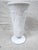 Vintage Grape Vine Design Milk Glass Vase For Sale - Image 4 of 9